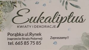 Kwiaciarnia Eukaliptus Kwiaty Porąbka Ambasador Biegów Gminy Porąbka Czaniec 2025