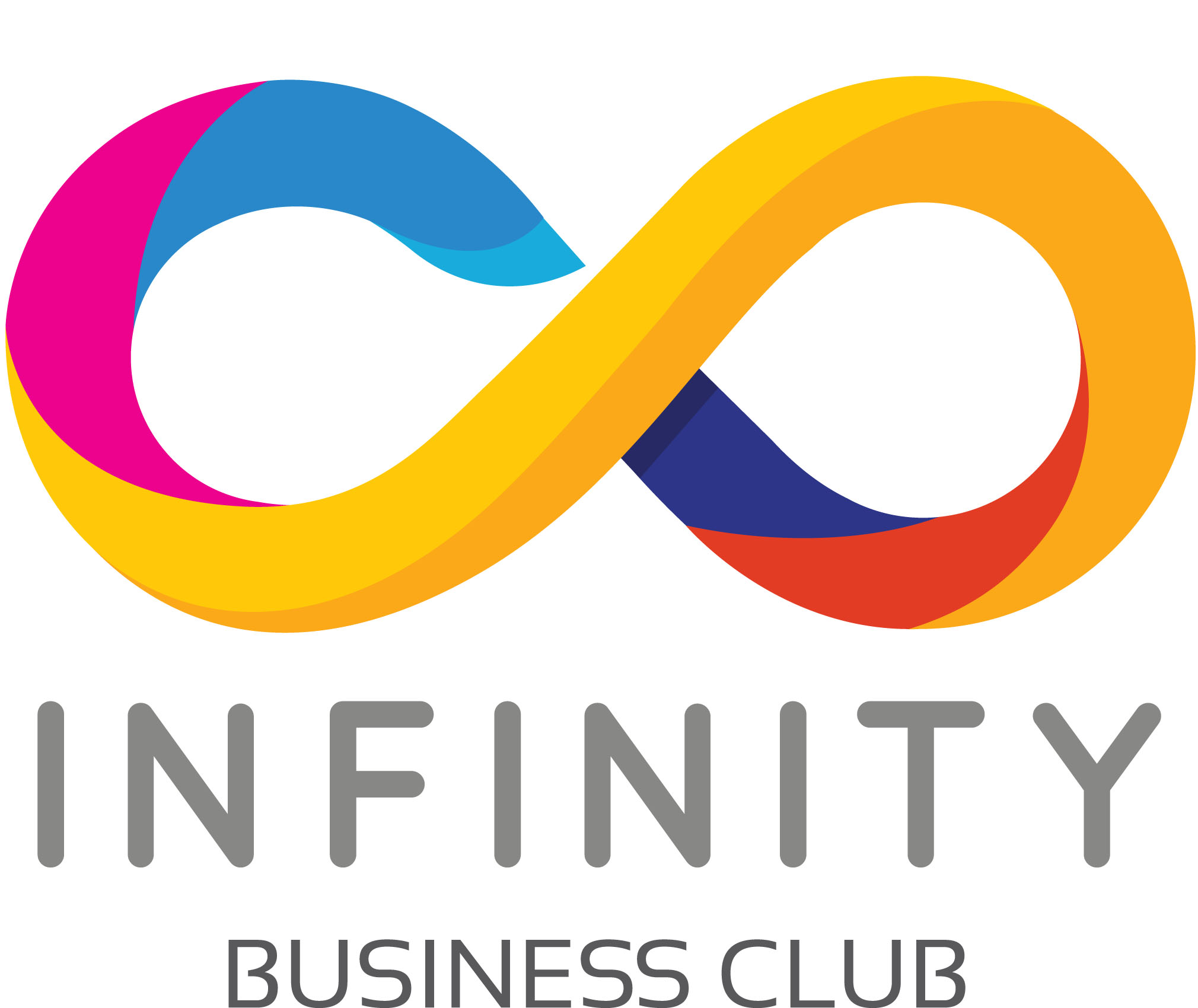 infinity business club logo kwadrat jasne